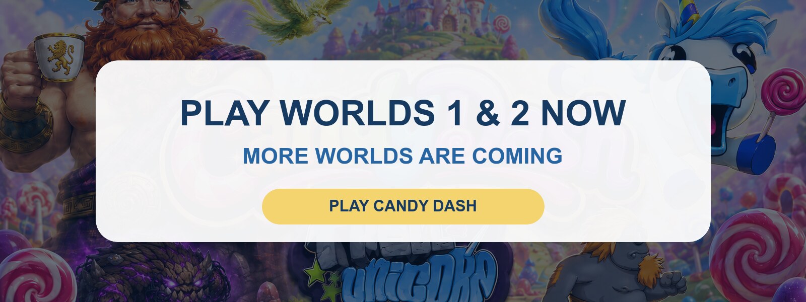 Play Troll and Unicorn Candy Dash free in your browser