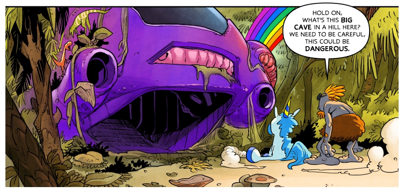 The Mystery of the Purple Cave