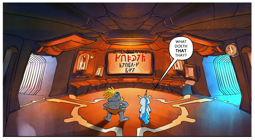 The Mysterious Runes of the Metal Cave